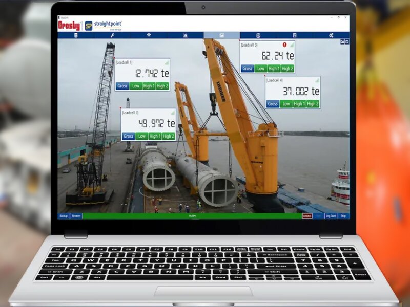 StraightPoint INSIGHT Software, Datalogging, visualisation, centre of gravity & proof test software with SW-D USB dongle - 2789318