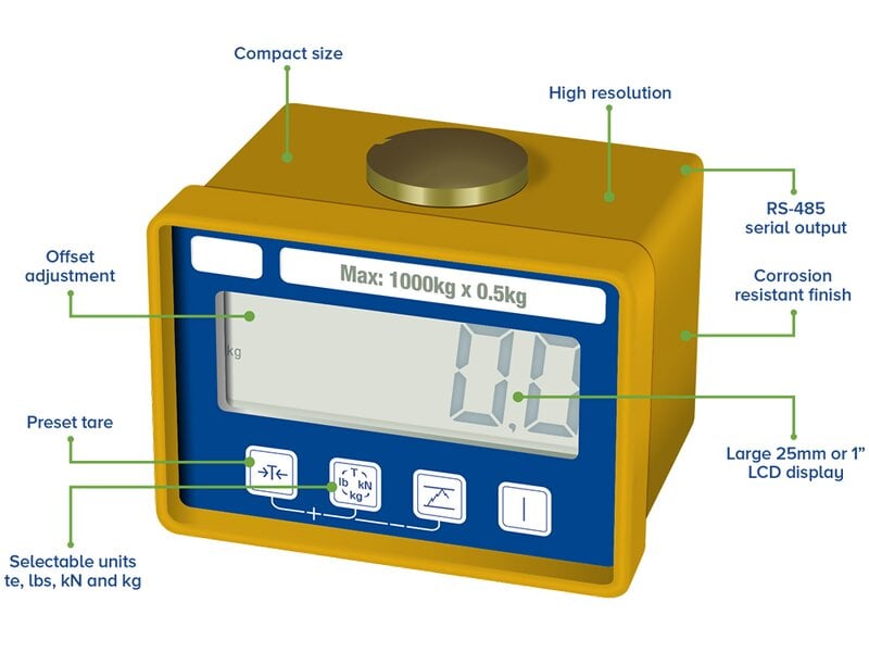 StraightPoint LBP Compression Load Cell Loadblock Plus