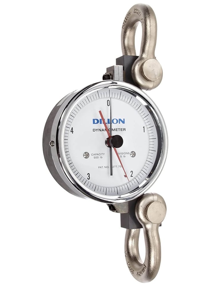 Dillon 30006-0019 AP Mechanical Dillon Dynamometer, 500 LB Capacity, 5" Dial Size