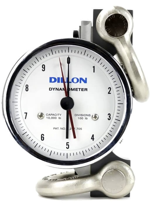 Dillon 30006-0019 AP Mechanical Dillon Dynamometer, 500 LB Capacity, 5" Dial Size