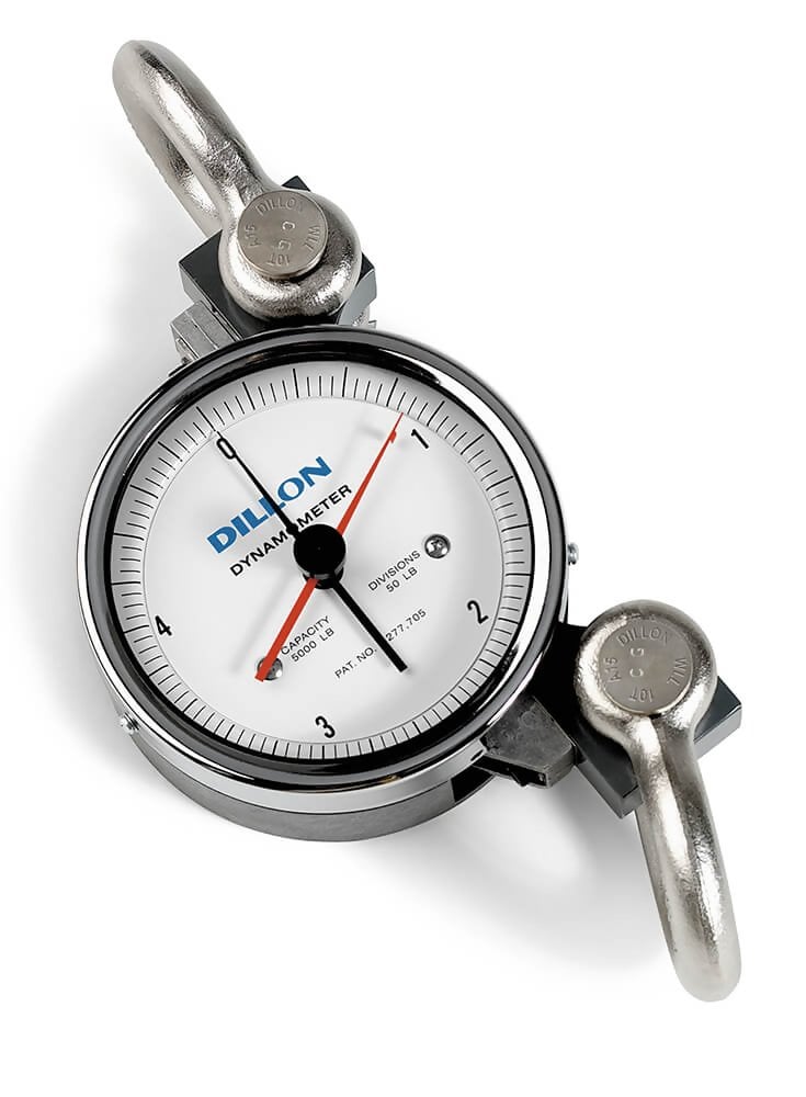 Dillon 30006-0019 AP Mechanical Dillon Dynamometer, 500 LB Capacity, 5" Dial Size