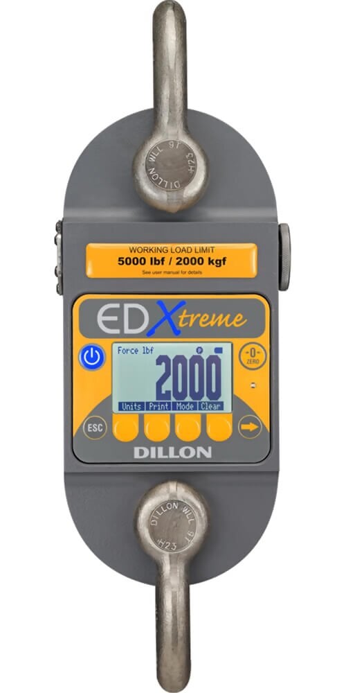 Dillon EDXtreme-Blue-Dynamometer Digital Dynamometer